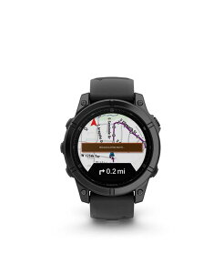 yz K[~ Y rv ANZT[ Fenix E 47mm Slate Gray Steel/Black Watch / Fitness Tracker Black