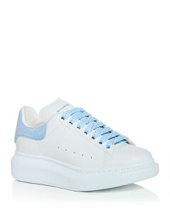 ALT_[E}bNC[ fB[X V[Y Xj[J[ Alexander McQUEEN Women's Oversized Sneakers Pale Blue/White zCg