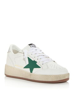 S[fO[X fB[X V[Y Xj[J[ Golden Goose Unisex Ball Star Low Top Sneakers White/Green zCg
