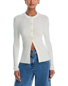 �G�[�G���V�[ ���f�B�[�X �A�E�^�[ �J�[�f�B�K�� A.L.C. Fisher Textured Cardigan Bright White �z���C�g