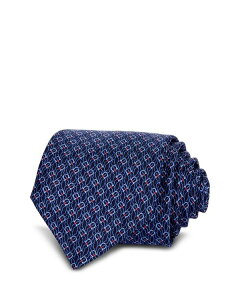 tFK Y ANZT[ lN^C VN Ferragamo Silk Classic Gancini Tie Navy lCr[
