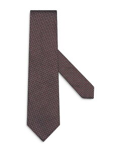 [jA Y ANZT[ lN^C VN Zegna Classic Silk Tie Burgundy o[KfB