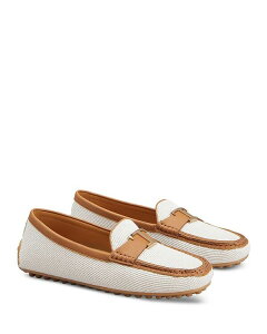 �g�b�Y ���f�B�[�X �V���[�Y �p���v�X ���[�t�@�[ Tod's Women's City Gommino Driving Loafer Flats White �z���C�g
