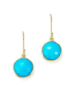 Cb|X^ fB[X ANZT[ sAXECO IPPOLITA 18K Gold Lollipop Earrings in Turquoise Turquoise/Gold ^[RCY