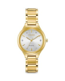 シチズン レディース 腕時計 アクセサリー Corso Watch 29mm Gold
