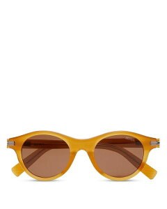 yz [jA Y TOXEACEFA ANZT[ Acetate Sunglasses 48mm Brown