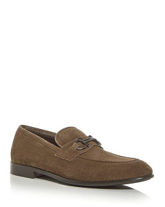 tFK Y V[Y Xb|E[t@[ XG[h [t@[ FERRAGAMO Men's Foster Suede Gancini Loafers Concrete