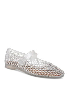 �T���G�f���}�� ���f�B�[�X �V���[�Y �p���v�X Sam Edelman Women's Michaela Square Toe Jelly Flats Clear