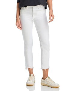 �}�U�[ ���f�B�[�X �{�g���X �f�j���p���c �v�` �W�[���Y MOTHER Petites Lil Insider Mid Rise Crop Step Fray Jeans in Fairest of Them All Fairestof Them All