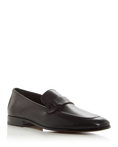 yz tFK Y Xb|E[t@[ V[Y Men's Bonny Venice Gancini Leather Loafers - Regular Nero