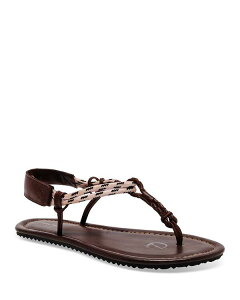 yz t[s[v Y T_ V[Y Women's Island Hopping Wrap Sandals Chocolate