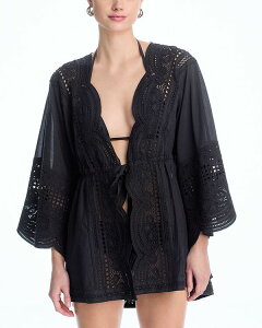 ���C�~�[ �u���b�N ���f�B�[�X �g�b�v�X �����s�[�X Ramy Brook Leilanni Cover-Up Dress Black �u���b�N