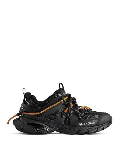 oVAK Y V[Y Xj[J[ [X Balenciaga Men's Track Trail Laces Sneakers Noir