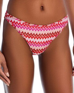 ���C�~�[ �u���b�N ���f�B�[�X ���� �{�g���X�̂� Ramy Brook Chevron Isla Bikini Bottom Flame Chevron