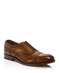 A GhY Y gbvX s[X Lbv [X Allen Edmonds Men's Strand Lace Up Cap Toe Dress Shoes Walnut
