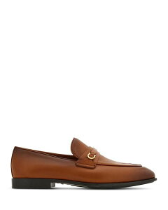 yz tFK fB[X Xb|E[t@[ V[Y Men's Desiovit Gancini Ornament Leather Loafers Naturale