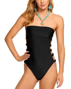 ���C�~�[ �u���b�N ���f�B�[�X ���� �㉺�Z�b�g Ramy Brook Viviana One Piece Swimsuit Black �u���b�N