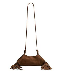 �A���`���U�� ���f�B�[�X �o�b�O �n���h�o�b�O �~�j �t�����W Altuzarra Origami Fringe Mini Bag Chocolate �`���R���[�g