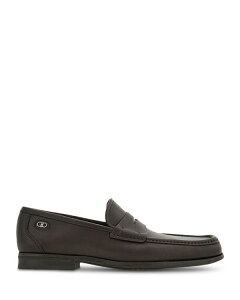 yz tFK Y Xb|E[t@[ V[Y Men's Athenvit Penny Leather Loafers Brown