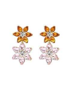 ANA fB[X ANZT[ sAXECO AQUA Flower Drop Earrings 1.8"L - Exclusive Multi }`J[