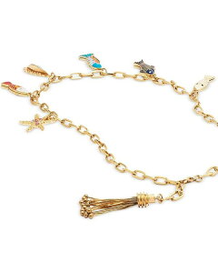 ANA fB[X ANZT[ lbNXE`[J[Ey_ggbv [X AQUA Mixed Fish Charm Necklace Tone 20" - Exclusive Gold S[h