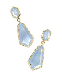 PhXRbg fB[X ANZT[ sAXECO Kendra Scott Hallie Mother Of Pearl Convertible Drop Earrings Blue/Gold u[