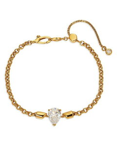 yz ifB[ fB[X uXbgEoOEANbg ANZT[ Cubic Zirconia Pear Slider Bracelet Gold