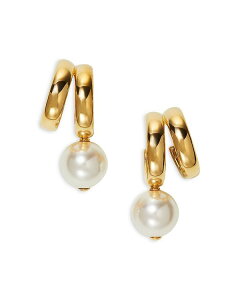 �i�f�B�[�� ���f�B�[�X �A�N�Z�T���[ �s�A�X�E�C�������O Nadri Imitation Pearl Spiral C Hoop Earrings Gold �S�[���h