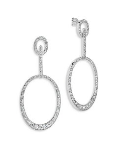�X�^�[�����O�t�H�[�G�o�[ ���f�B�[�X �A�N�Z�T���[ �s�A�X�E�C�������O Sterling Forever Tory Oval Drop Earrings Silver �V���o�[