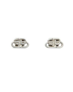 oVAK fB[X ANZT[ sAXECO Silver Balenciaga BB XS Stud Earrings