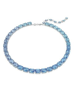 yz XtXL[ fB[X lbNXE`[J[Ey_ggbv ANZT[ Millenia Blue Octagon Crystal Collar Necklace 15"-18" Blue