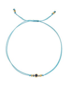 �]�[�V�b�R ���f�B�[�X �A�N�Z�T���[ �u���X���b�g�E�o���O���E�A���N���b�g Zo Chicco 14K Yellow Gold Floating Blue Sapphire Solitaire Cord Slider Bracelet Blue �u���[