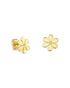 �V�h�j�[�G���@�� ���f�B�[�X �A�N�Z�T���[ �s�A�X�E�C�������O Sydney Evan 14K Yellow Gold Diamond Daisy Stud Earrings Gold �S�[���h