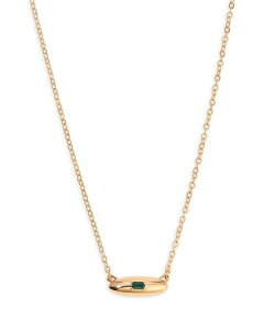 �G�e�B�J ���f�B�[�X �A�N�Z�T���[ �l�b�N���X�E�`���[�J�[�E�y���_���g�g�b�v ���[�X Ettika Baguette Crystal Oval Dome Simple Pendant Necklace 20 Green �O���[��