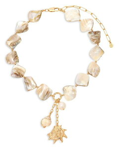 GeBJ fB[X ANZT[ lbNXE`[J[Ey_ggbv [X Ettika True Shell Necklace 14.74" Gold S[h