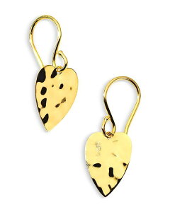 Cb|X^ fB[X ANZT[ sAXECO ~j IPPOLITA 18K Yellow Gold 18K Classico Crinkle Mini Heart Drop Earrings Gold S[h
