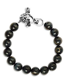 キングベイビー レディース アクセサリー ブレスレット・バングル・アンクレット King Baby Studio Blue Tiger Eye Bead Bracelet