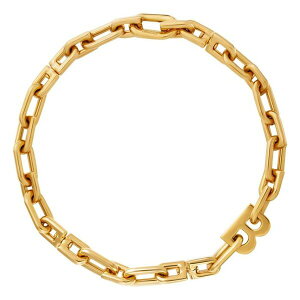 oVAK fB[X ANZT[ lbNXE`[J[Ey_ggbv [X Balenciaga B Chain Thin Necklace Gold S[h