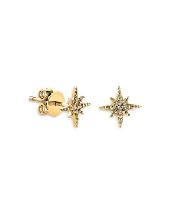 �V�h�j�[�G���@�� ���f�B�[�X �A�N�Z�T���[ �s�A�X�E�C�������O �~�j Sydney Evan 14k Yellow Gold Diamond Starburst Mini Stud Earrings Gold �S�[���h