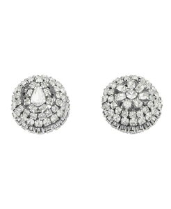 oVAK fB[X ANZT[ sAXECO Silver Balenciaga Palazzo Round XS Earrings