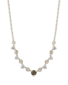 [ & hE fB[X ANZT[ lbNXE`[J[Ey_ggbv [X Moon & Meadow 14K Yellow Gold Diamond & Smoke Quartz Necklace 16-20" Gold S[h