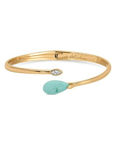�G�e�B�J ���f�B�[�X �A�N�Z�T���[ �u���X���b�g�E�o���O���E�A���N���b�g Ettika Turquoise Solstice Turquoise & Cubic Zirconia Bypass Bangle Bracelet Turquoise �^�[�R�C�Y