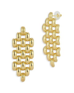 ANA fB[X ANZT[ sAXECO AQUA Panther Link Drop Earrings - Exclusive Gold S[h