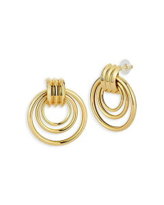 ANA fB[X ANZT[ sAXECO AQUA Multi-Hoop Drop Earrings - Exclusive Gold S[h
