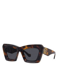 yz Gx fB[X TOXEACEFA ANZT[ Anagram Cat Eye Sunglasses 52mm Havana/Smoke