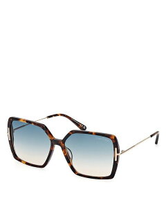 yz gEtH[h fB[X TOXEACEFA ANZT[ Butterfly Sunglasses 59mm Havana/Green