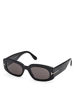 yz gEtH[h fB[X TOXEACEFA ANZT[ Oval Sunglasses 52mm Black/Smoke