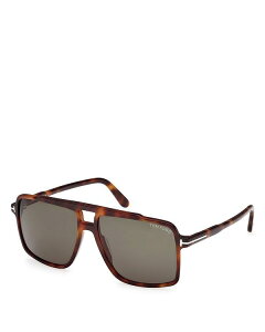 yz gEtH[h fB[X TOXEACEFA ANZT[ Pilot Sunglasses 56mm Havana/Green