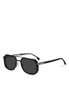 yz q[S{X fB[X TOXEACEFA ANZT[ Rectangle Sunglasses 55mm Black
