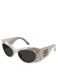 oVAK fB[X ANZT[ TOXEACEFA Gray Balenciaga Butterfly Sunglasses, 59mm